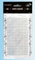 Półperełki samoprz. 4mm 336 szt srebrne Półperełki samoprz. 4mm 336 szt srebrne